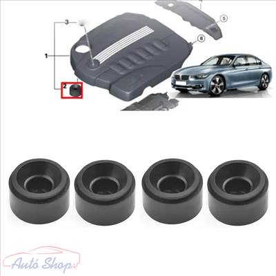 BMW motorburkolat gumi rögzítés 11147799108 E90 E91 E92 E93 F22 F30 F31 F34 F33 F36 E60 E61 F07 F10 F11 G30 G31 F06 F12 F13 F01 F02 G11 G12 E83 E84 F25 F26 E70 E71