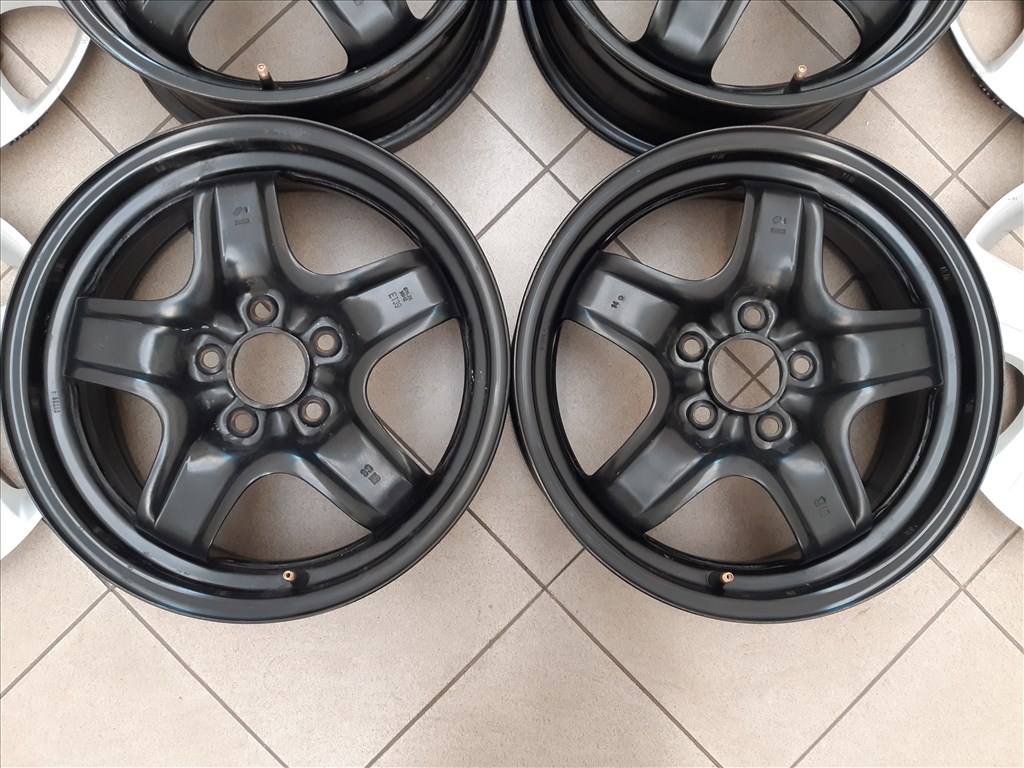  5x110 Opel gyári struktúr lemezfelni 6,5x16 ET39 Astra Zafira Vectra Meriva 4. kép