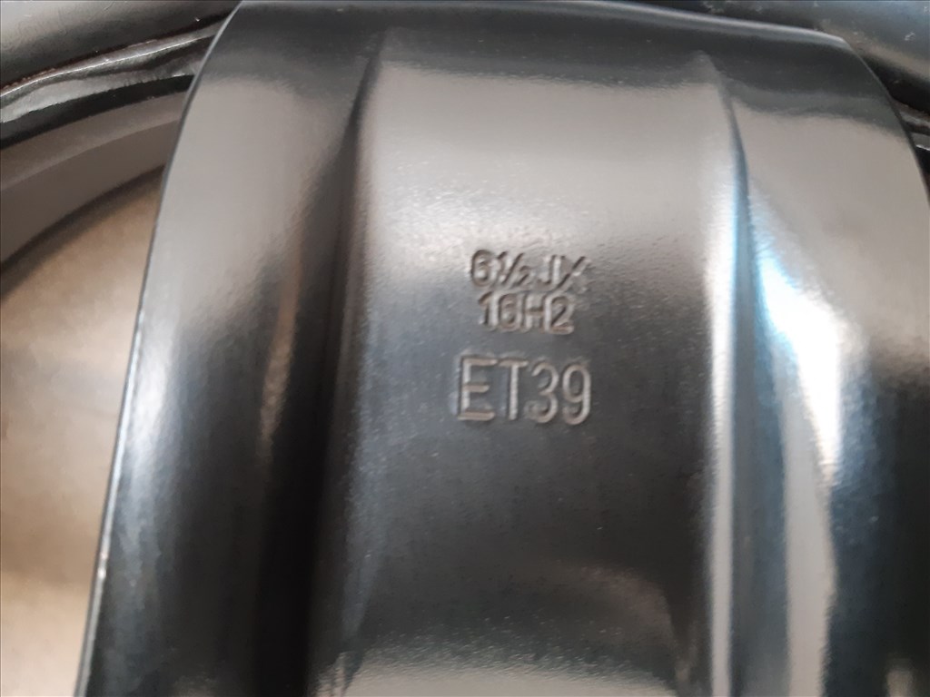 5x110 Opel gyári struktúr lemezfelni 6,5x16 ET39 Astra Zafira Vectra Meriva 7. kép
