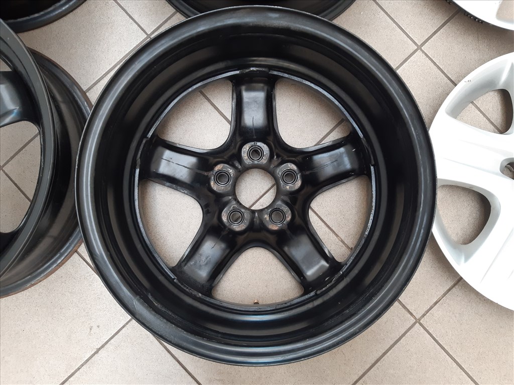  5x110 Opel gyári struktúr lemezfelni 6,5x16 ET39 Astra Zafira Vectra Meriva 8. kép