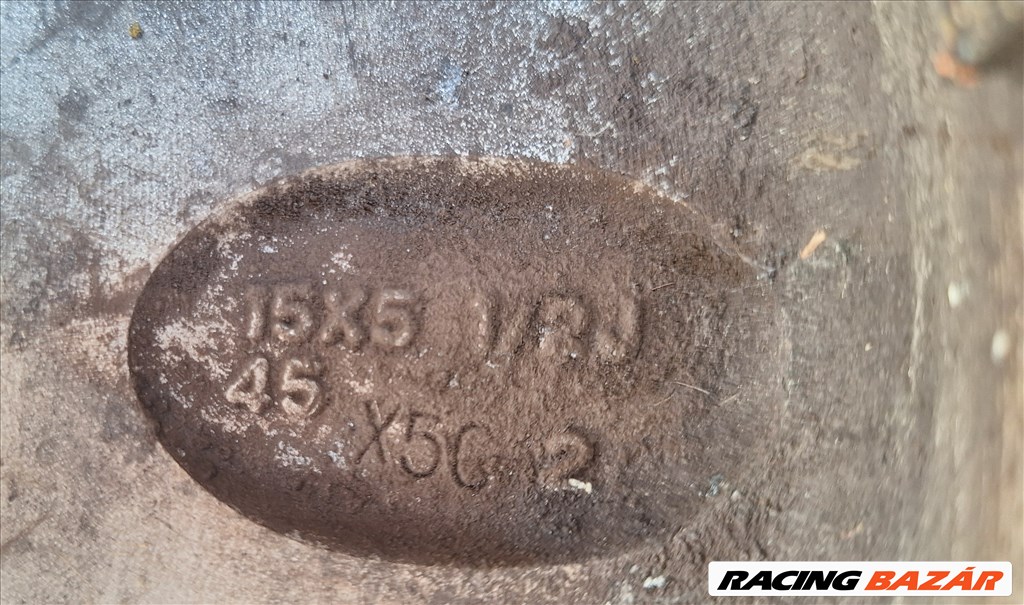  4x100 lyukosztású 15" használt (gyári felni) alufelni, rajta 175/65 használt Kleber téli gumi gumi  6. kép