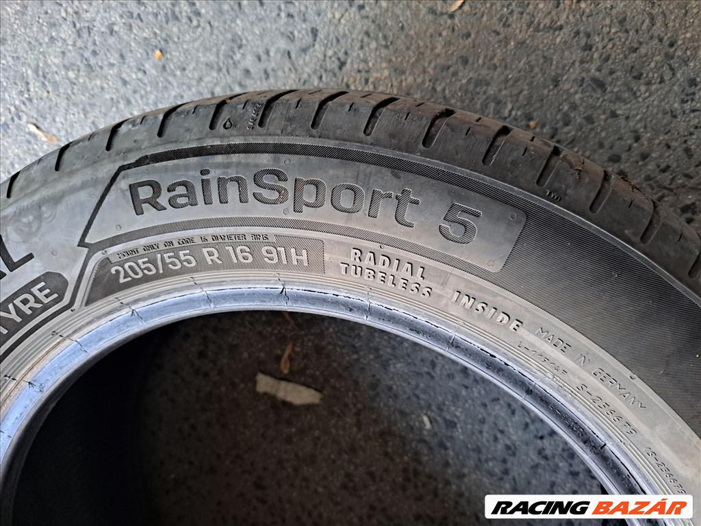2db 205/55 R16 Uniroyal Rainsport 5  nyári gumi eladó!!! (DOT2021) 4. kép