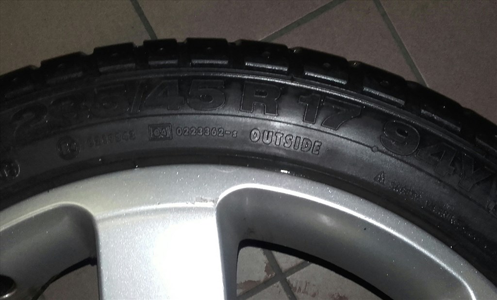 AUDI 17 17" 5x112 alufelnik 8E0601025J 8. kép