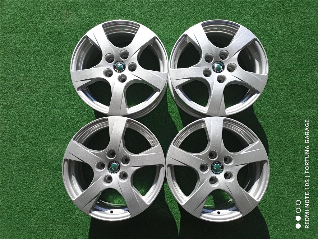 5x112 16" Skoda újszerű alufelni garnitúra 1. kép