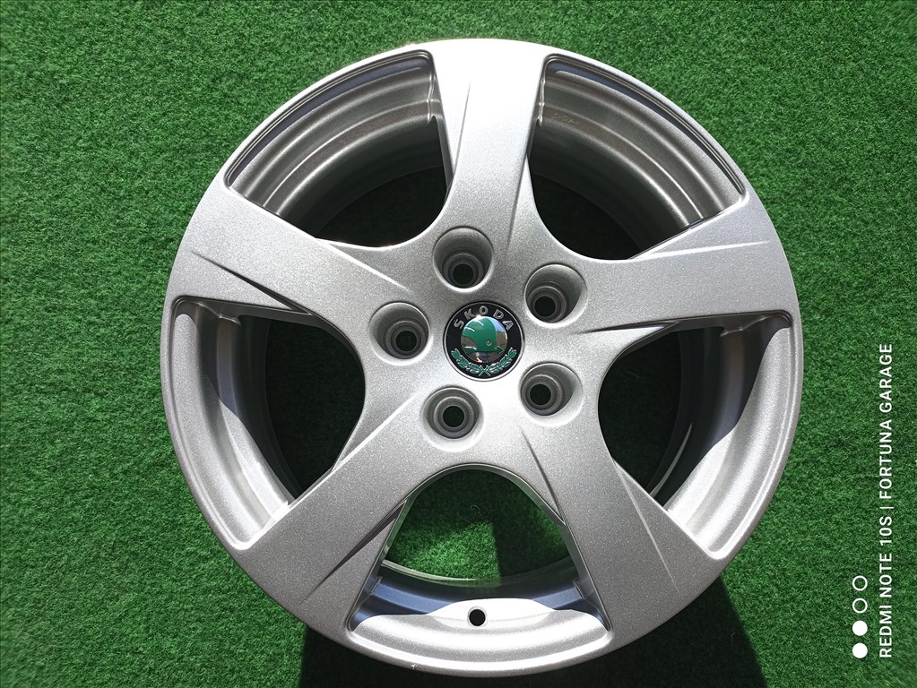 5x112 16" Skoda újszerű alufelni garnitúra 4. kép