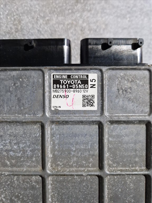 TOYOTA AVENSIS T27 2.0 D4D motorvezérlő 8966105N50 2. kép