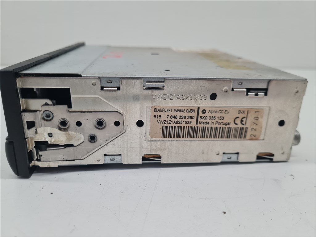 Volkswagen Golf IV, Volkswagen Bora Alpha rádió (25572) 6x0035153 5. kép