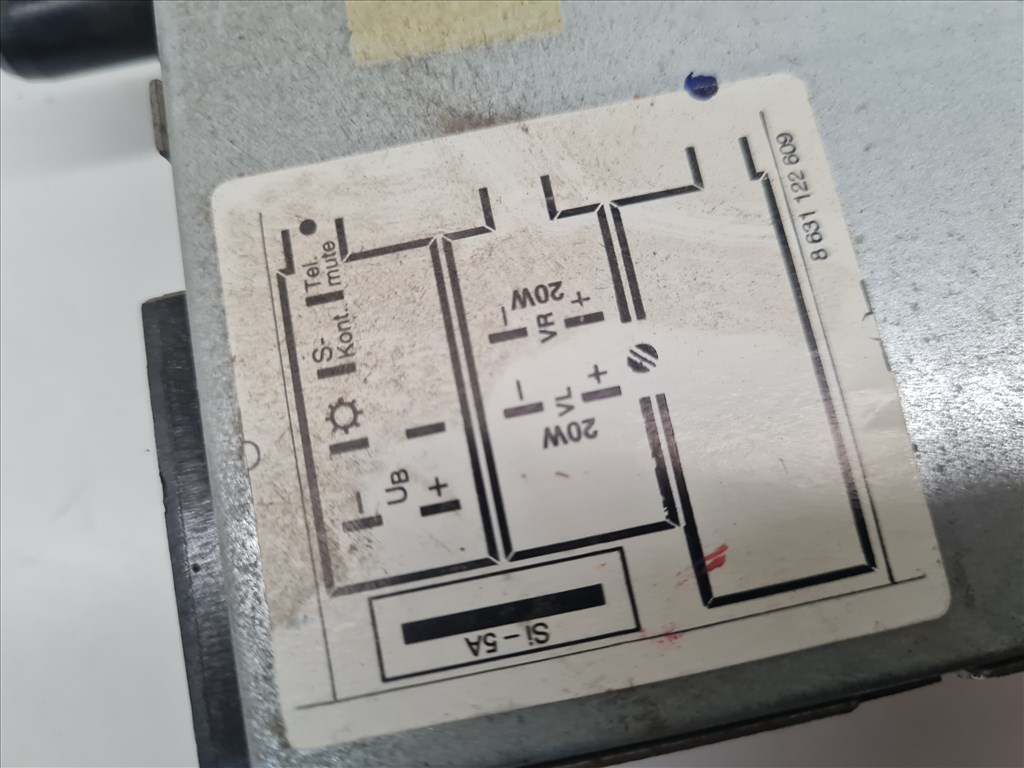 Volkswagen Golf IV, Volkswagen Bora Alpha rádió (25572) 6x0035153 10. kép