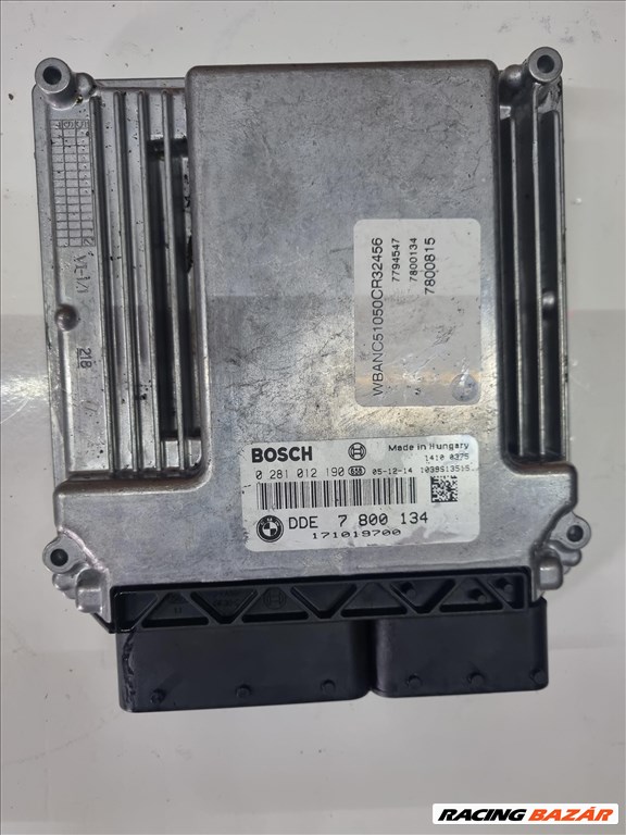 BMW 530 E60/E61 motorvezérlő elektronika  0281012190 1. kép