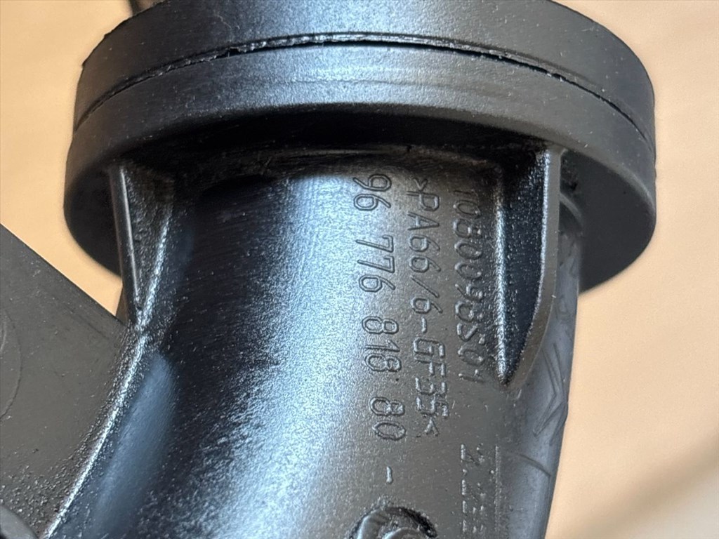 Opel Crossland X 1.2Turbo (110 Hp) Turbócső 8580 ,  9677681880 3. kép