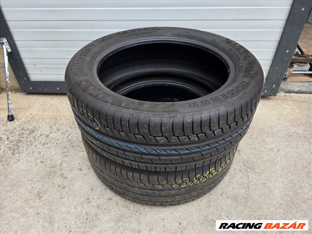 225/50R18 Continental 2db nagyon jó állapotban eladó! 2. kép