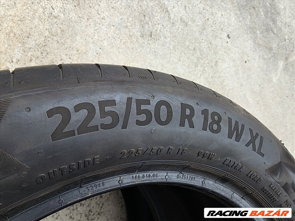 225/50R18 Continental 2db nagyon jó állapotban eladó! 6. kép