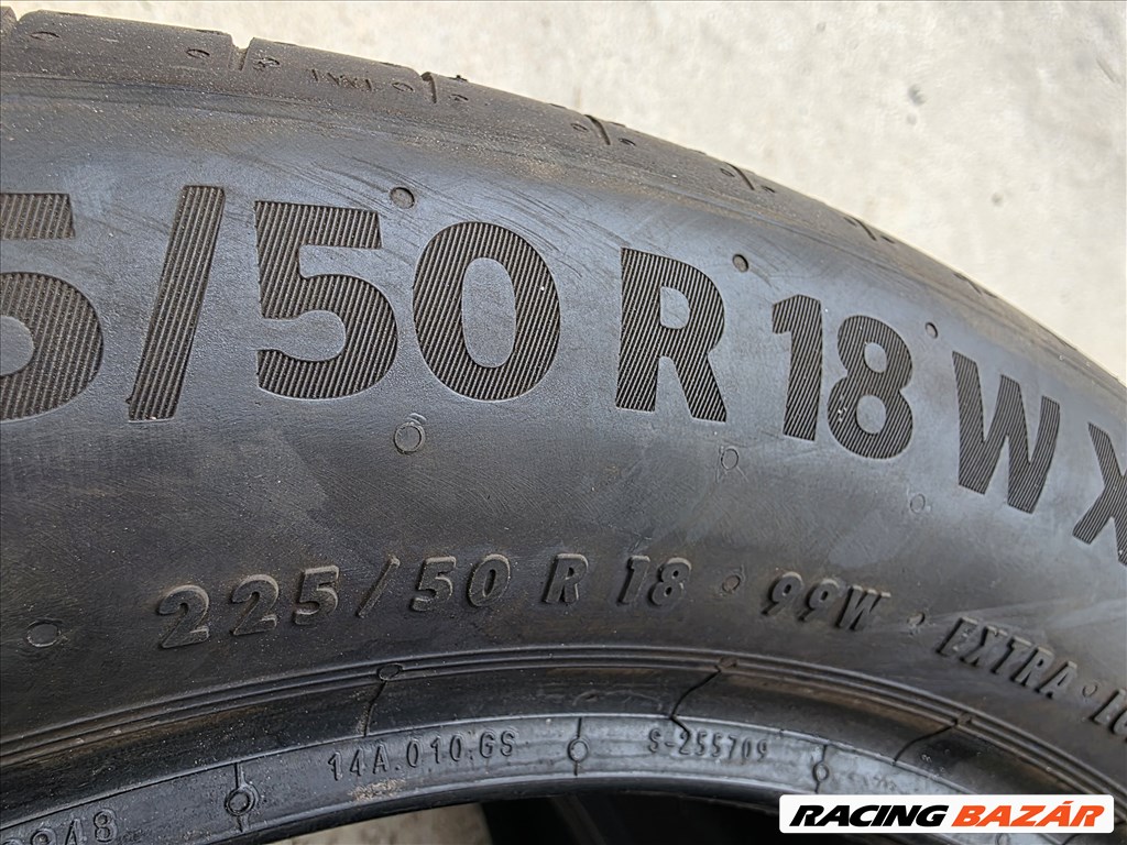 225/50R18 Continental 2db nagyon jó állapotban eladó! 7. kép