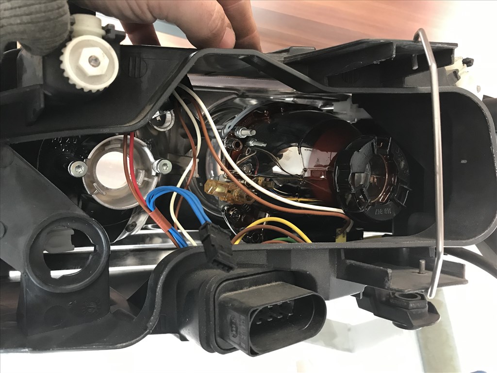 Audi A6 (C5 - 4B) jobb Xenon fényszóró 5. kép