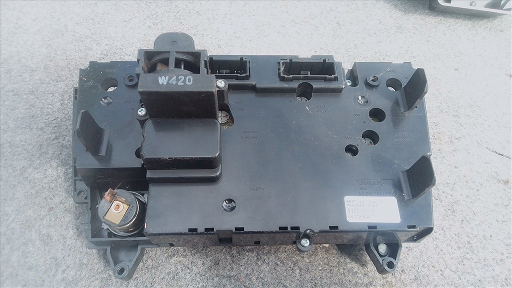 Volvo 8697140 S60 V70 XC70 fűtésvezérlő 2. kép