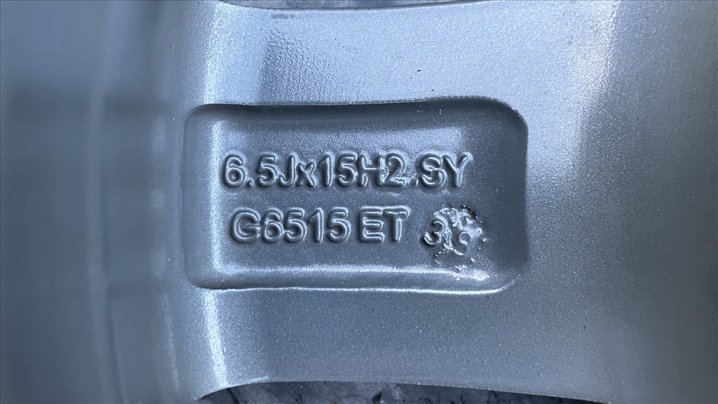 5x100 15 alufelni garnítúra 15" Volkswagen Seat Skoda Audi KBA 47872 5. kép