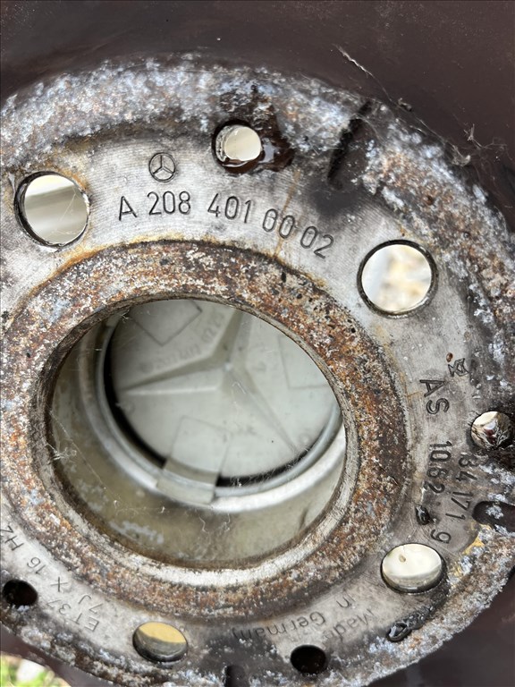 Mercedes 16-os gyári alufelni garnitúra  6. kép