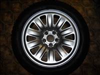  5x112 lyukosztású 17", ALCAR Hybridrad felni, 215/55/17" 98H újszerű Bridgestone téli gumi 