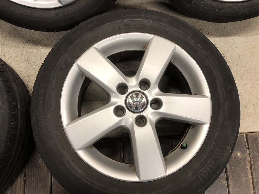 16 colos gyári VW alufelni VW Golf Touran 16 col 5x112 7. kép