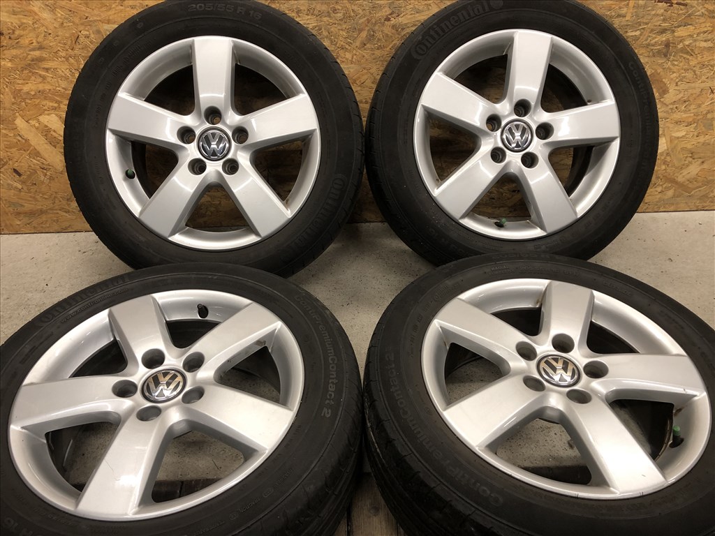 16 colos gyári VW alufelni VW Golf Touran 16 col 5x112 8. kép