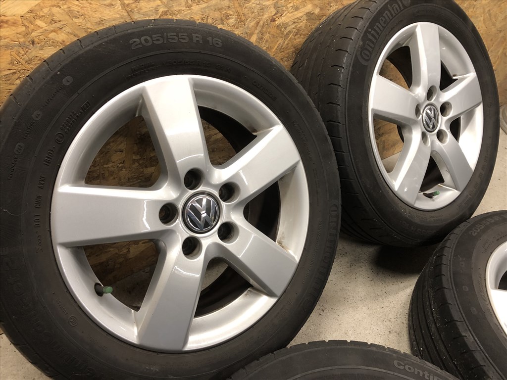 16 colos gyári VW alufelni VW Golf Touran 16 col 5x112 9. kép