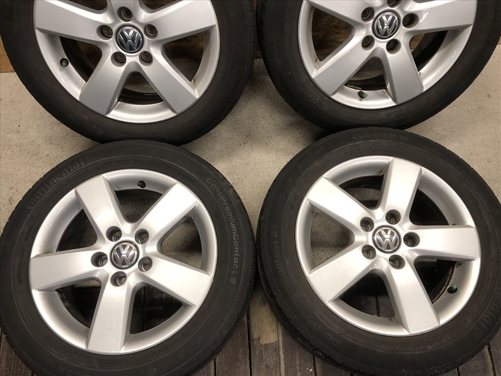 16 colos gyári VW alufelni VW Golf Touran 16 col 5x112 11. kép