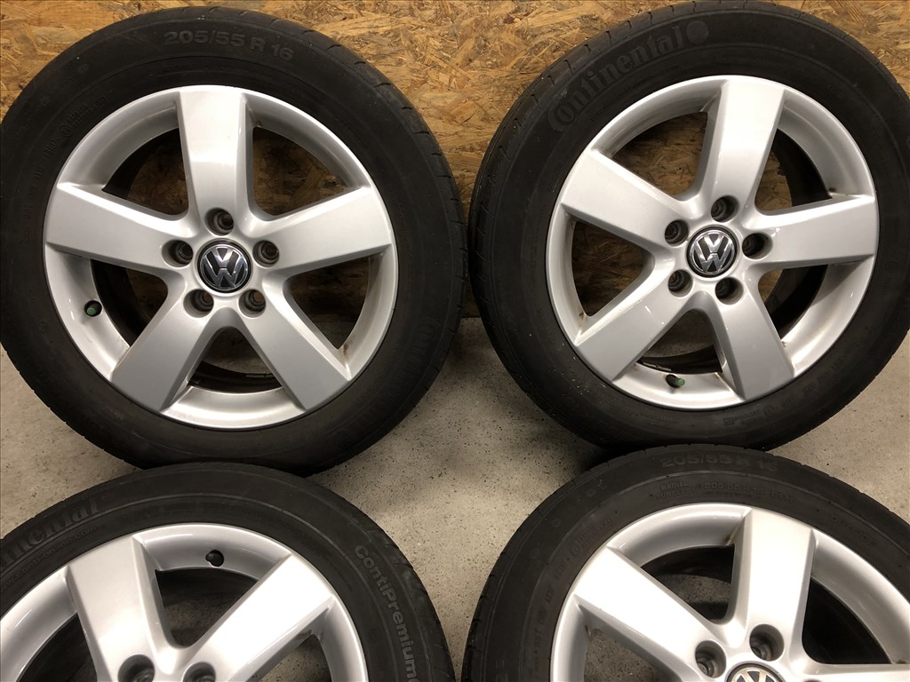 16 colos gyári VW alufelni VW Golf Touran 16 col 5x112 12. kép