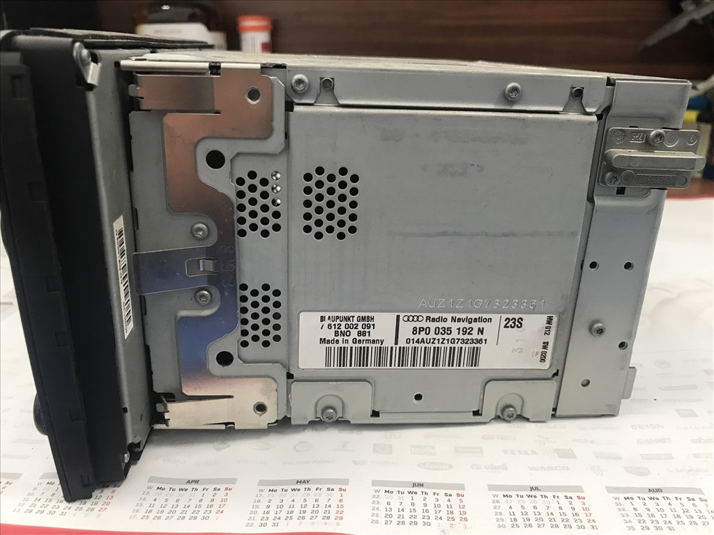 Audi A3 (8P) * fejegység ( navigáció) 8p0035192n 3. kép