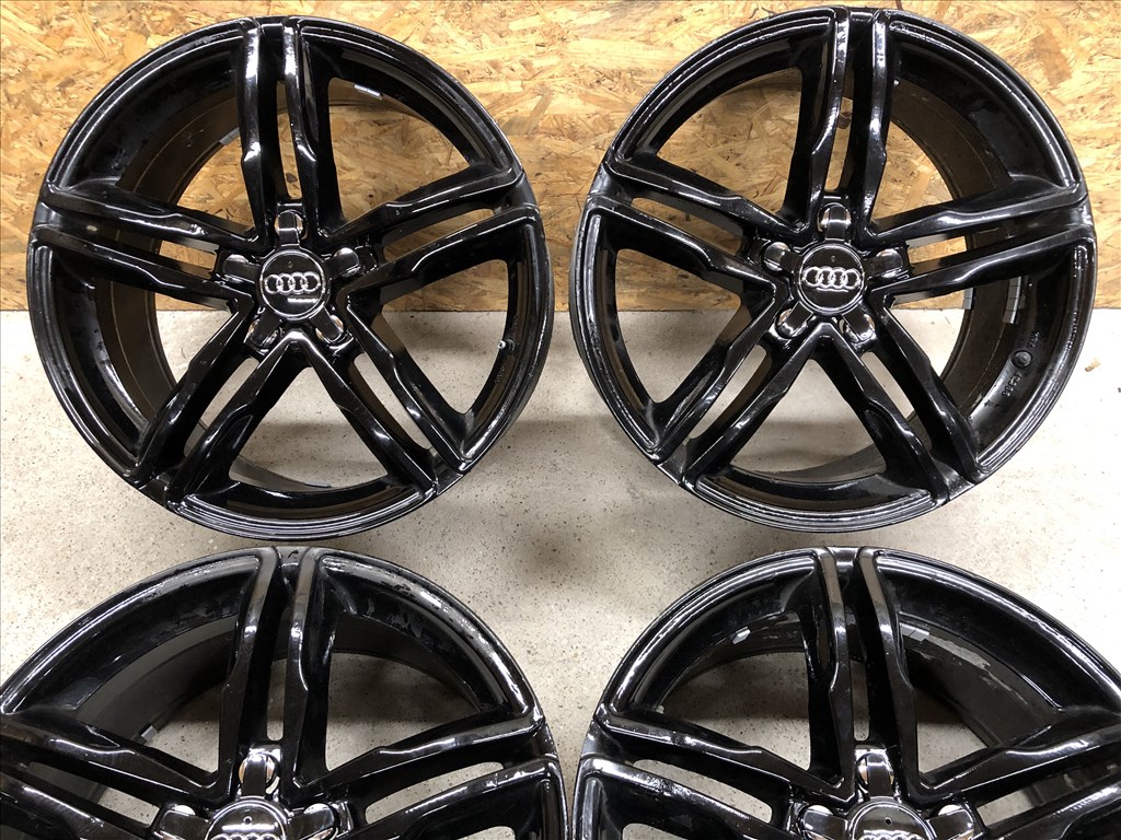 18 col alufelni Wheelworld fekete 18 colos Audi, VW, Mercedes, Skoda, Seat 3. kép