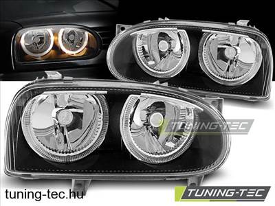 Volkswagen Golf III VW GOLF 3 ANGEL EYES BLACK Tuning-Tec Fényszóró