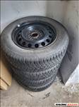  15" használt lemezfelni, rajta 195/65 újszerű Barum téli gumi gumi 