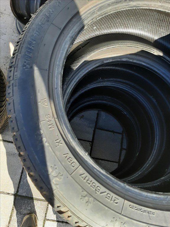 215/55 R17 téli gumik eladók!  3. kép