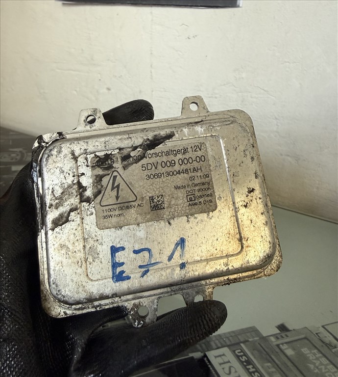 BMW 5-ös sorozat E71/E72, E60/E61 Bmw E71 E72 E60 E61 xenon trafó 5DV 009 000-00 1. kép