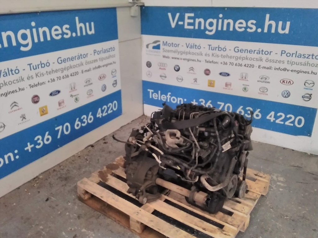 Ford 1,6TDCI G8DF bontott motor  3. kép
