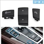 BMW ESP+MODE+PDC gomb szett Fekete – F07 F10 F11 F01 F02 F06 F12 F13 F25 F26