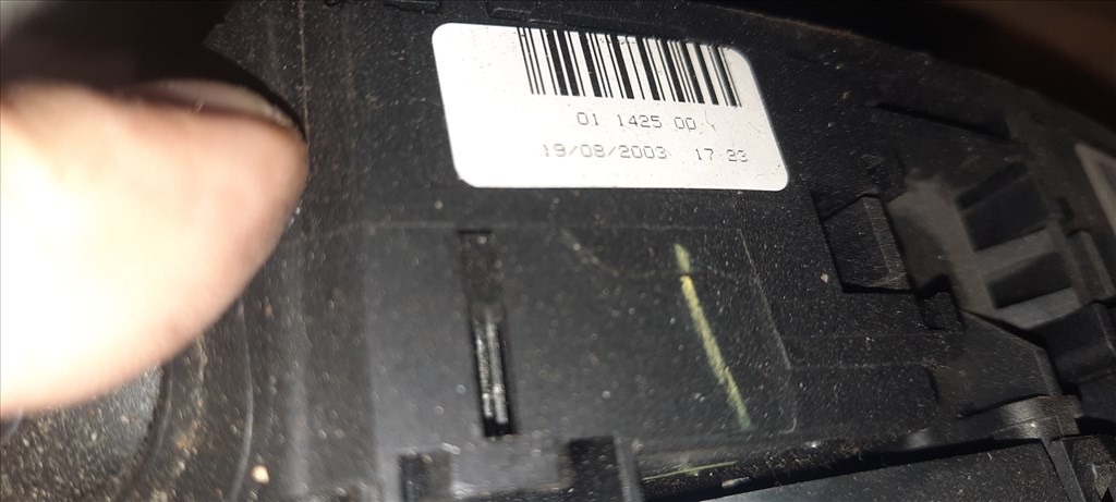 Mazda 2 (ZQ) kormánykapcsoló légzsák átvezető 2003-2007 01242500 01142500 2. kép