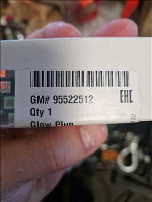 Opel Astra J 1.3 CDTI izzítógyertya nyomásérzékelős 95522512