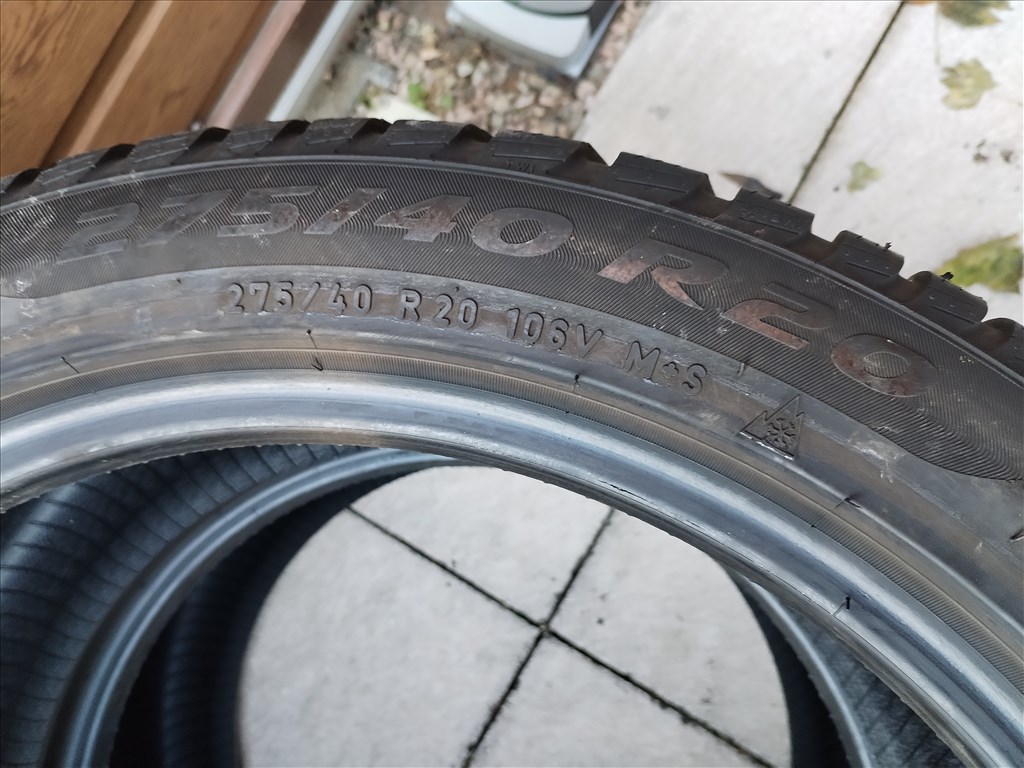  275/4020" használt Pirelli RSC téli gumi 2 db 3. kép