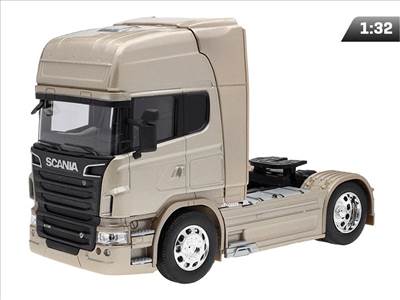 Scania V8 R730 nyergesvontató modell 1:32 – arany színű