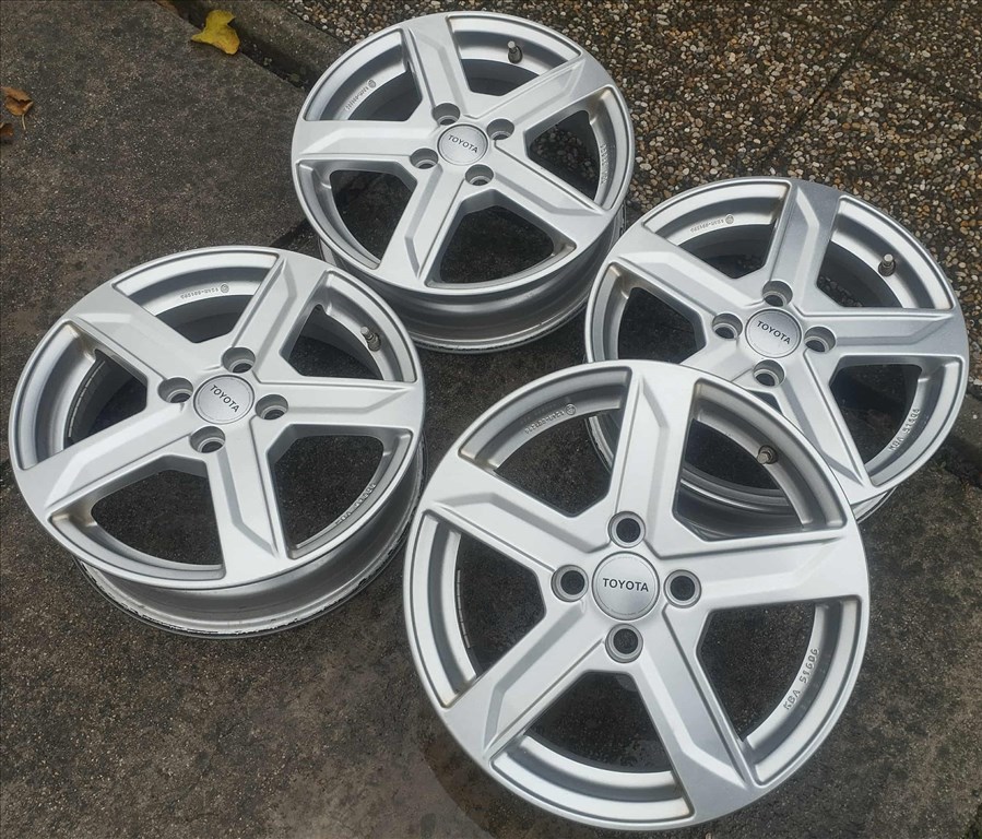 4x100 15 Toyota alufelni r15 " Yaris Aygo Hyundai Kia Suzuki 4. kép
