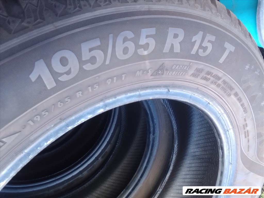  195/65R15 Semperit Speed-grip5 újszerű téli gumi garnitúra 6. kép