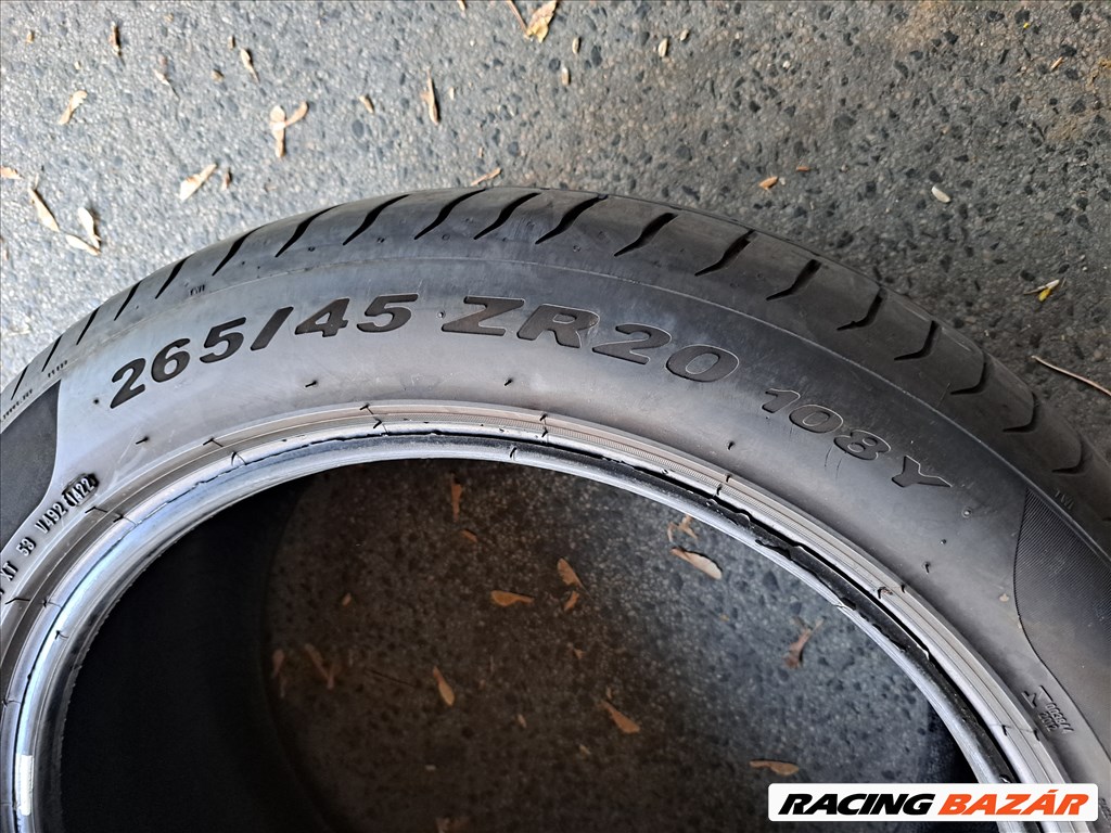 4db 265/45 R20  PIRELLI P ZERO (Peremvédős)  nyári gumi eladó!!!  (DOT2022) ára 40000Ft/db  7. kép