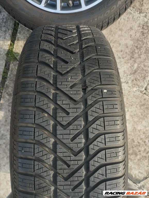 5x112 17 BMW Style 489 1 2 gyári felni - Pirelli 195/55 r17 " téli + tpms 5. kép