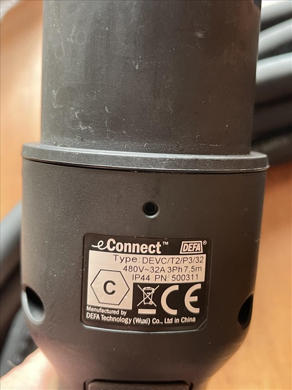 Type 2 töltőkábel  103981000a 220218011915 5. kép