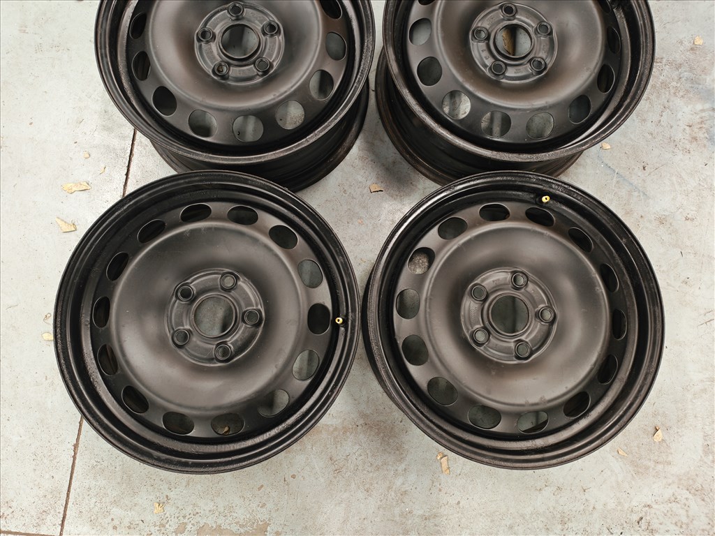 16" 5x112 VW, Audi, Seat, Skoda lemezfelni szett! 3. kép