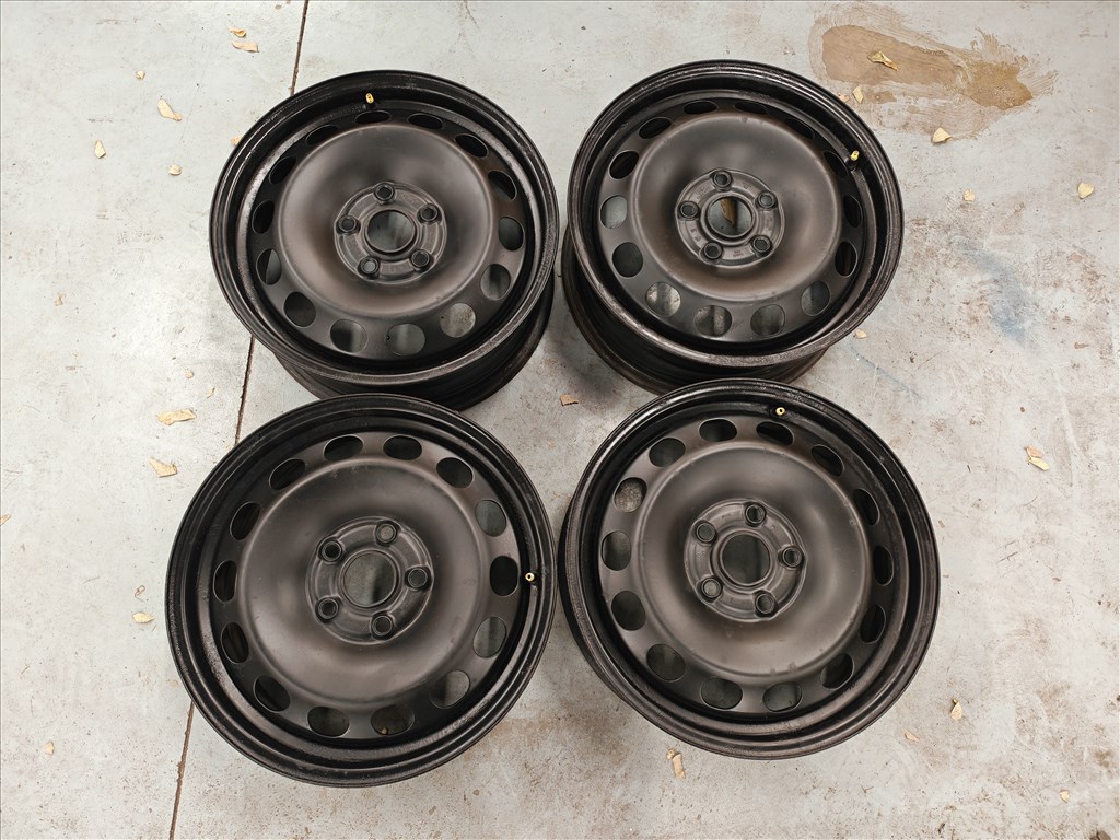16" 5x112 VW, Audi, Seat, Skoda lemezfelni szett! 1. kép