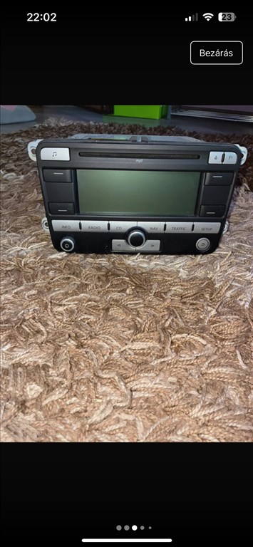 Gyári Volkswagen golf plus rádió 1. kép