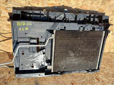 Peugeot 207CC (2007-2013) 1.6 Benzines Homlokfal Vízhűtővel Ventilátorral 