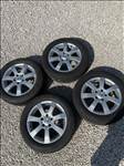  VW Scirocco 5x112 lyukosztású 16" Aluett alufelni, 205/55 Continental téli gumi