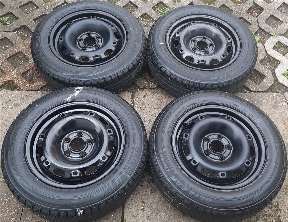  5x100 Gyári Skoda, Vw Lemezfelni 14" 1. kép